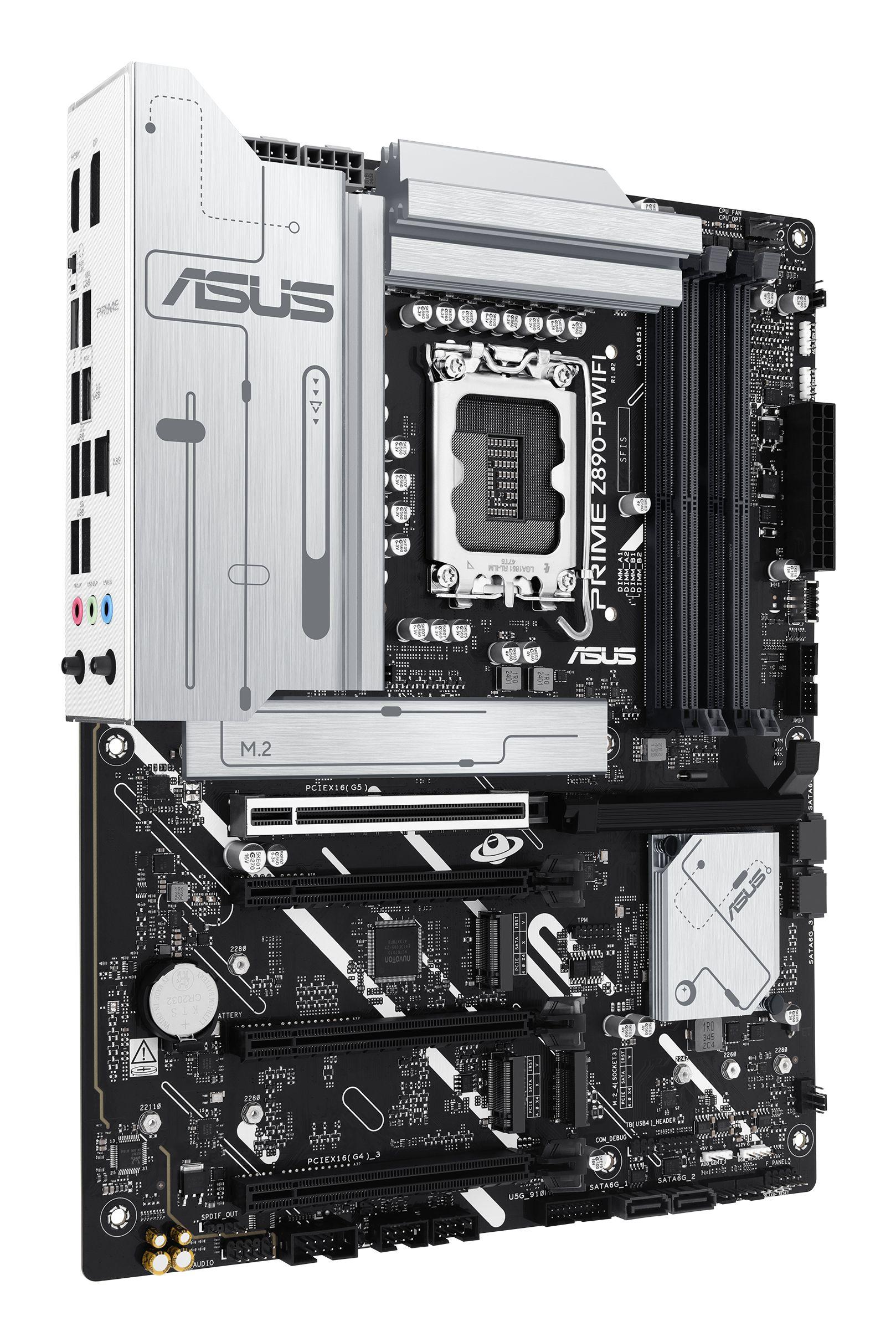Motherboard ASUS PRIME Z890-P WIFI (LGA 1851 (Socket V1) - Intel Core Ultra - ATX - Preto), miniatura 4