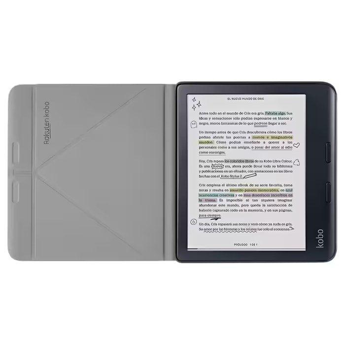 Capa Fólio KOBO SleepCover Libra Colour (Azul Crepúsculo) — miniatura 4