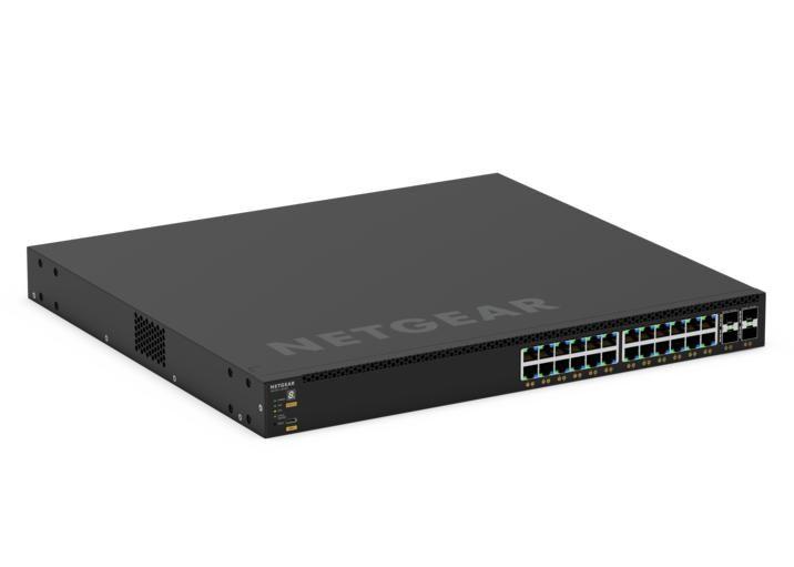 Switch NETGEAR M4350-24G4XF (Gigabit Ethernet - 16 MB - 128 Gbit/s - Preto) — miniatura 2