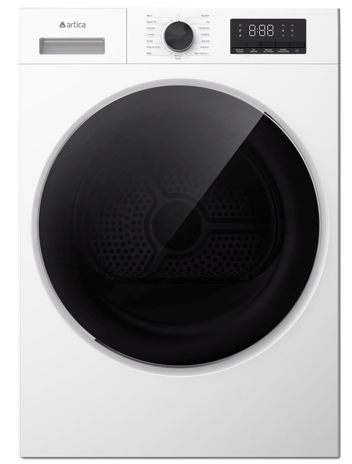Máquina de Secar Roupa ARTICA ADRYPLUS8EB (8 kg - Altura 85,3 cm - 85 cm - Branco)