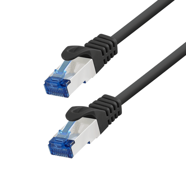 Cabo de Rede RJ45 LOGILINK CP4073S (5 m - Cat.6A - RJ45 blindados - Preto), miniatura 2