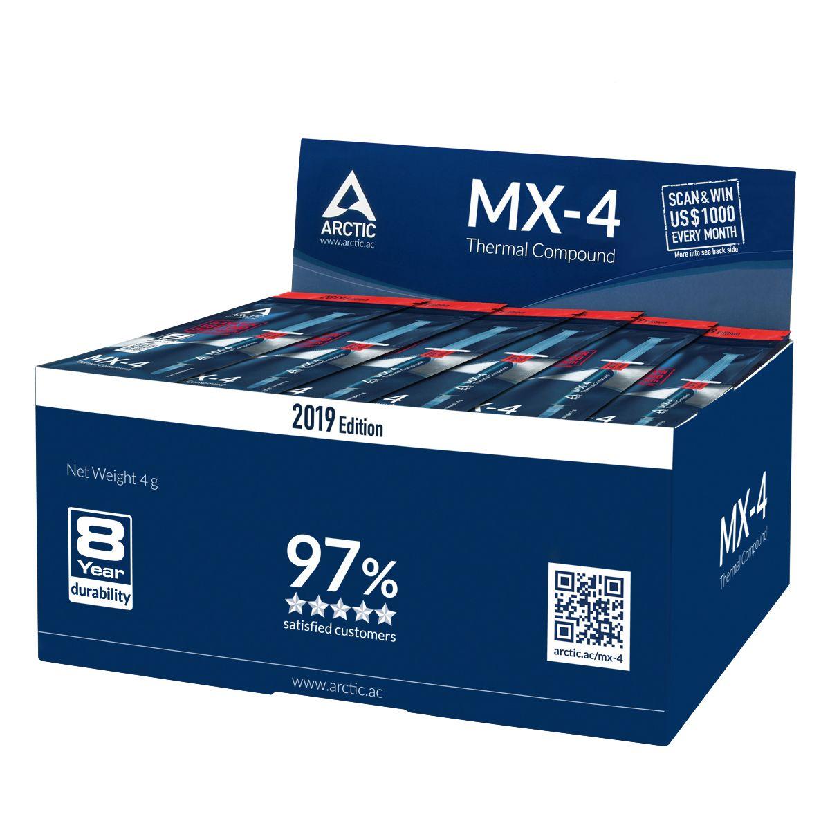 Pasta Térmica ARCTIC MX-4 (Carbono - Cinzento) — miniatura 4