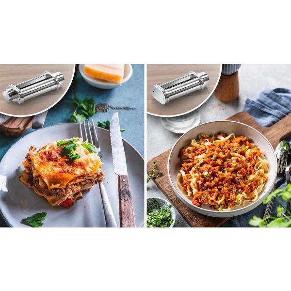 Conjunto para Massa BOSCH Pasta Passion Set MUZS6PP (Prateado), miniatura 4