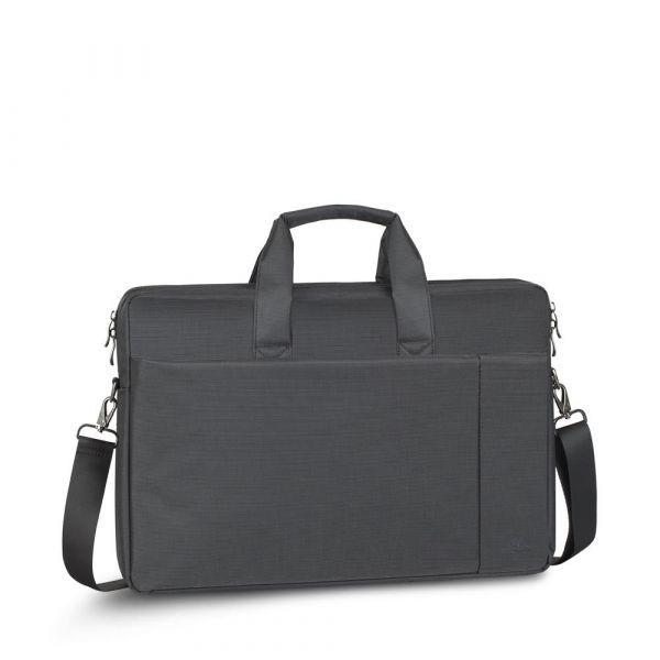 Mala Rígida para Portátil RIVACASE 8257 (Poliéster - 43,9 cm - Altura 31 cm - Preto) — miniatura 2