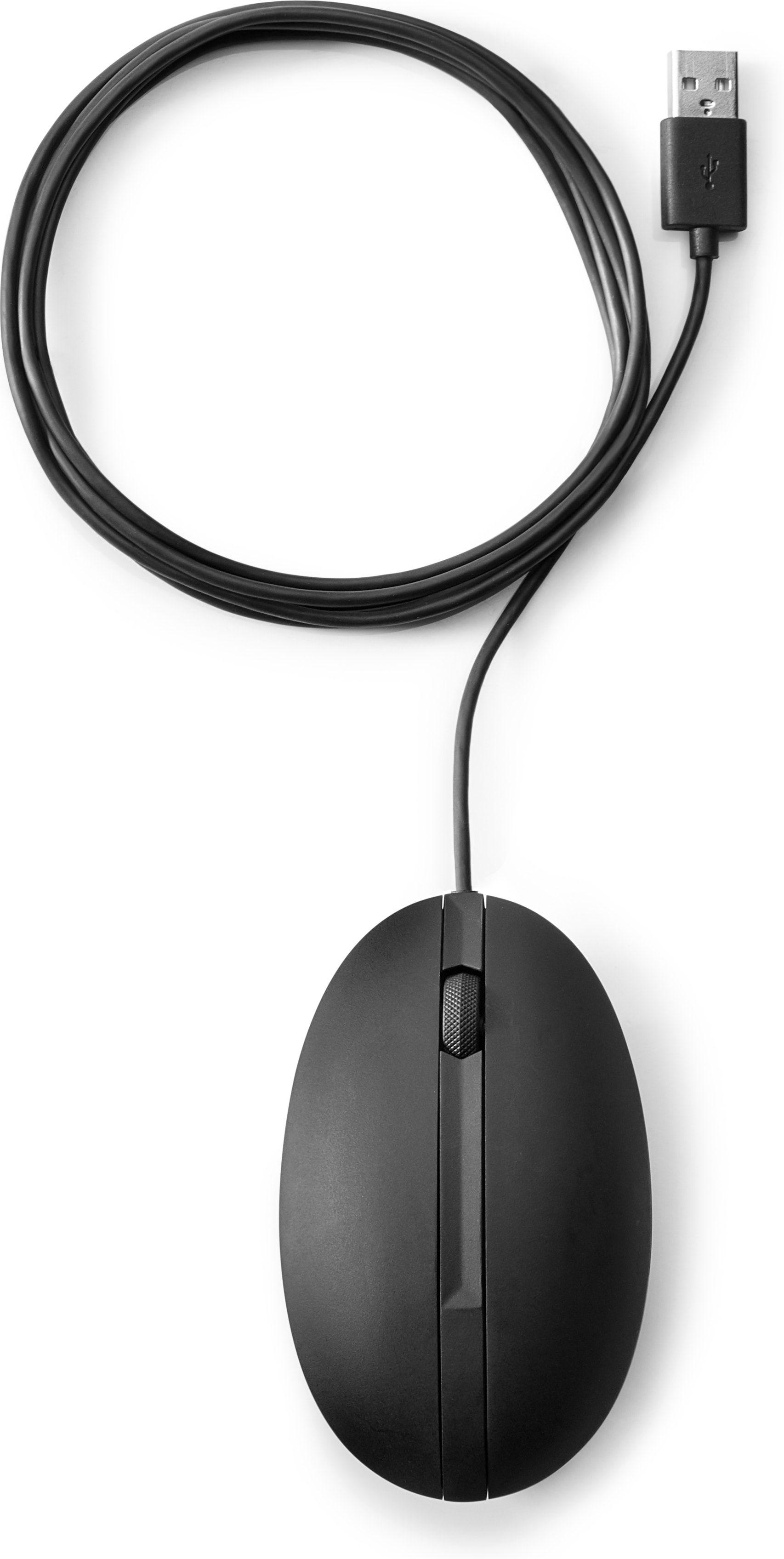 Rato HP 320M (Ambidestro - 1000 DPI - Ótico - Preto)