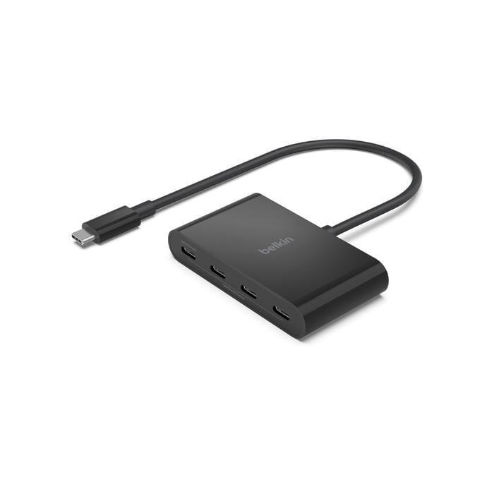 Hub USB-C BELKIN CONNECT AVC018BTBK (Windows, macOS e ChromeOS - Preto)