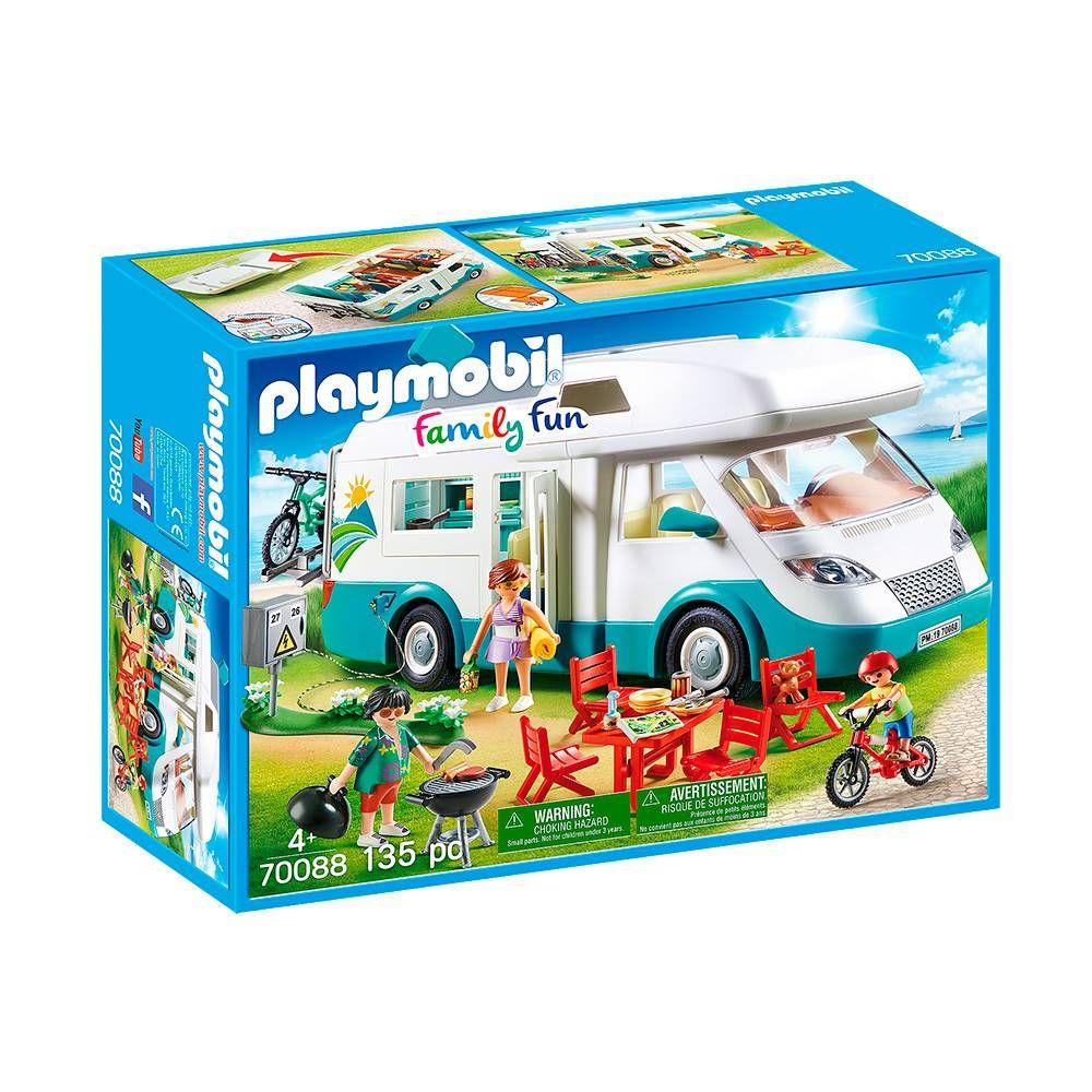 Autocaravana PLAYMOBIL Family Motorhome 70088 (4 Anos - Multicor)