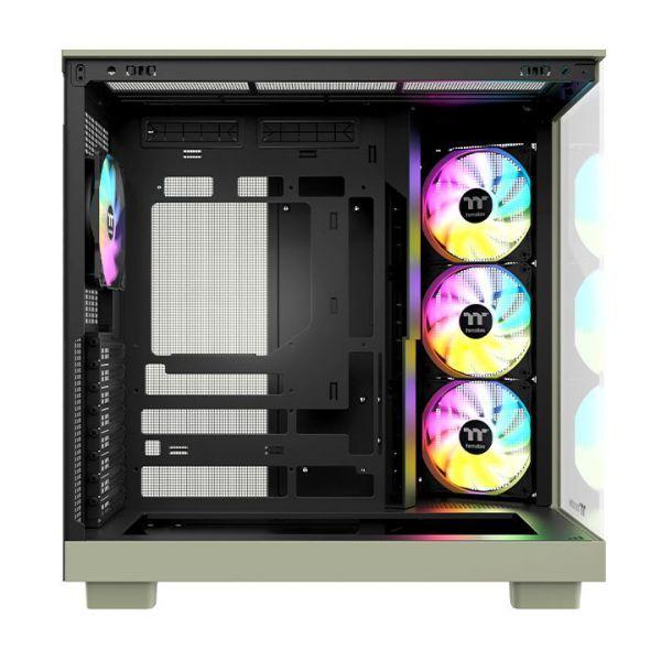 Caixa PC THERMALTAKE View 380 XL WS ARGB (ATX, micro ATX, Mini-ITX - PS2 - 2.5" - Verde) — miniatura 3