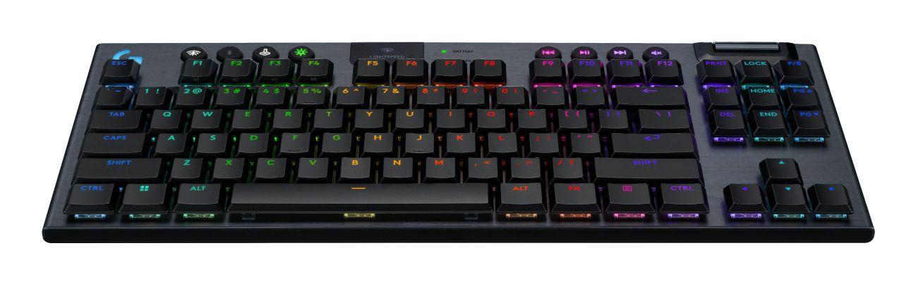 Teclado LOGITECH G915 X LIGHTSPEED (Alemão - Logitech GL Tactile - USB + RF Wireless + Bluetooth - Preto) — miniatura 2
