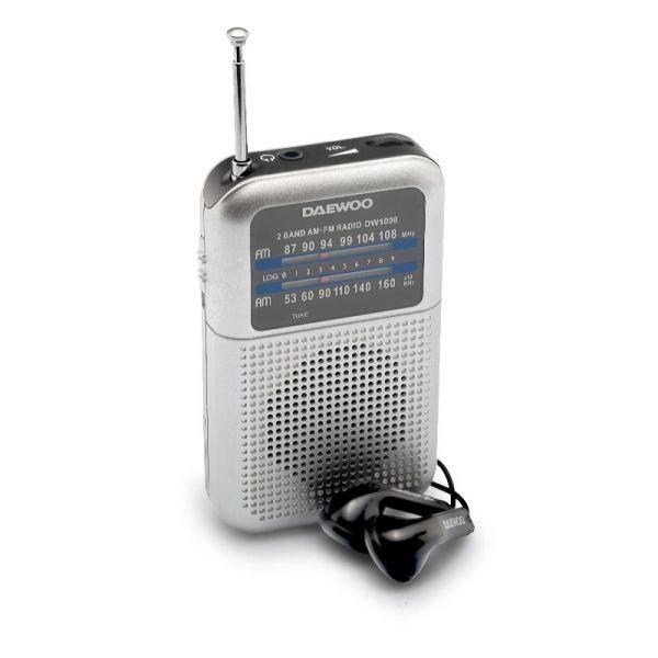 Rádio Portátil DAEWOO DW1008SL (Prateado) — miniatura 2