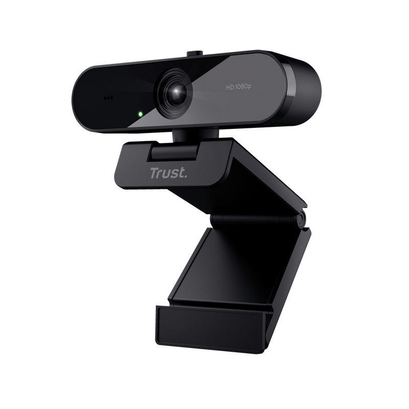 Webcam TRUST TW-200 (USB - Windows 10, Windows 11 - Preto) — miniatura 2
