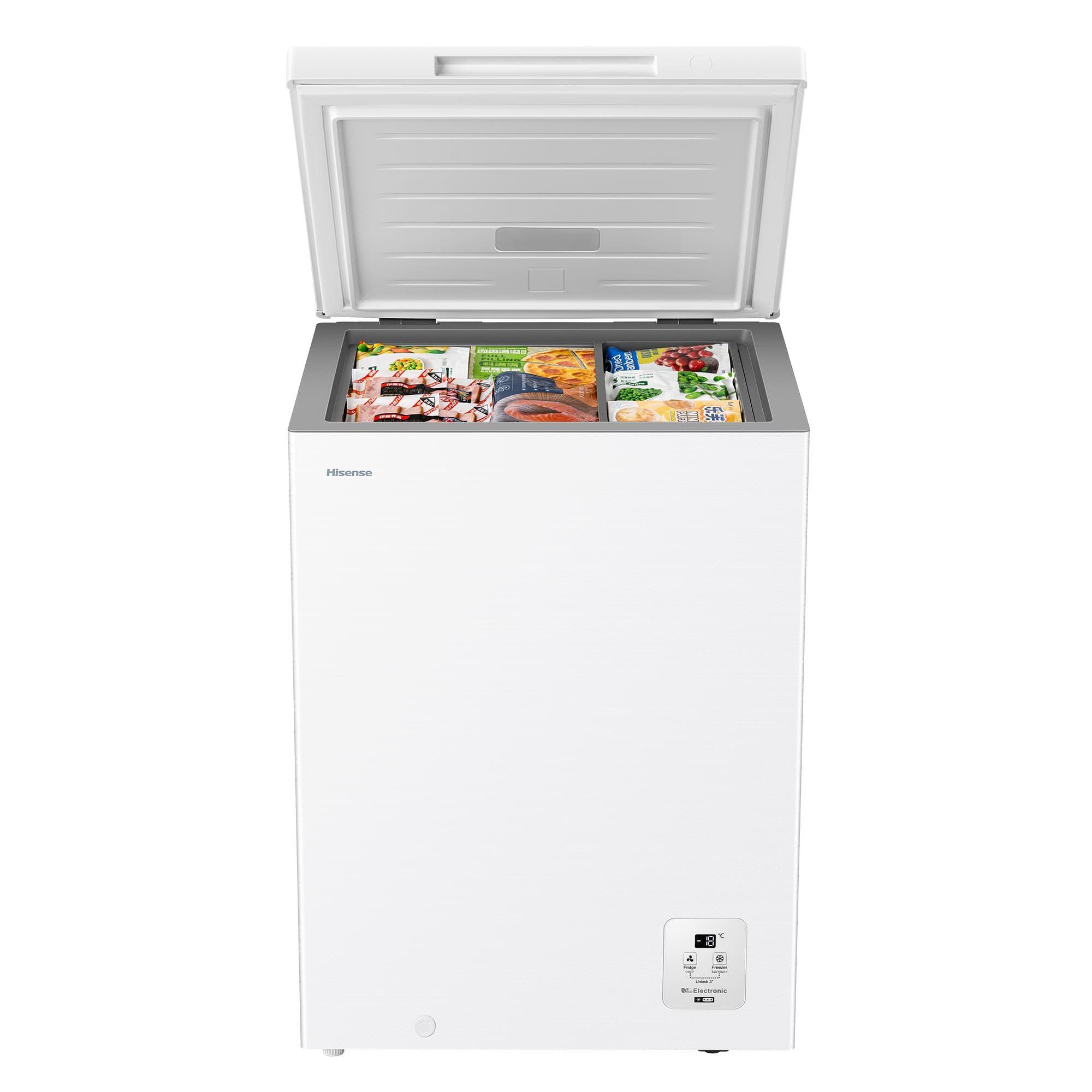 Arca Congeladora Horizontal Independente HISENSE FT145N1AWDL (Altura 85,8 cm - 61 cm - 86 cm - Branco) — miniatura 2