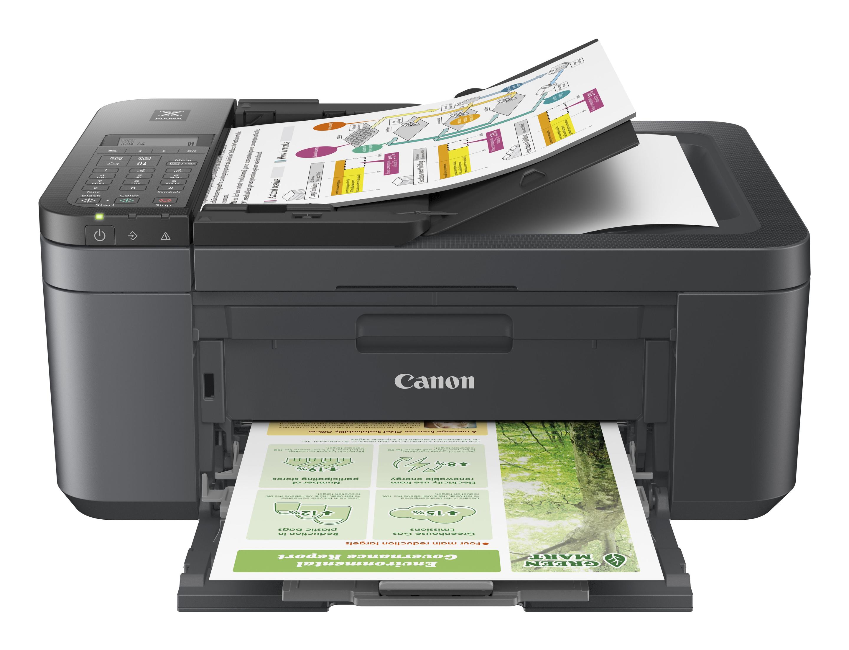 Impressora Multifuncional CANON PIXMA TR4755i (A4 - Impressão a cores - 100 folhas - Preto) — miniatura 3
