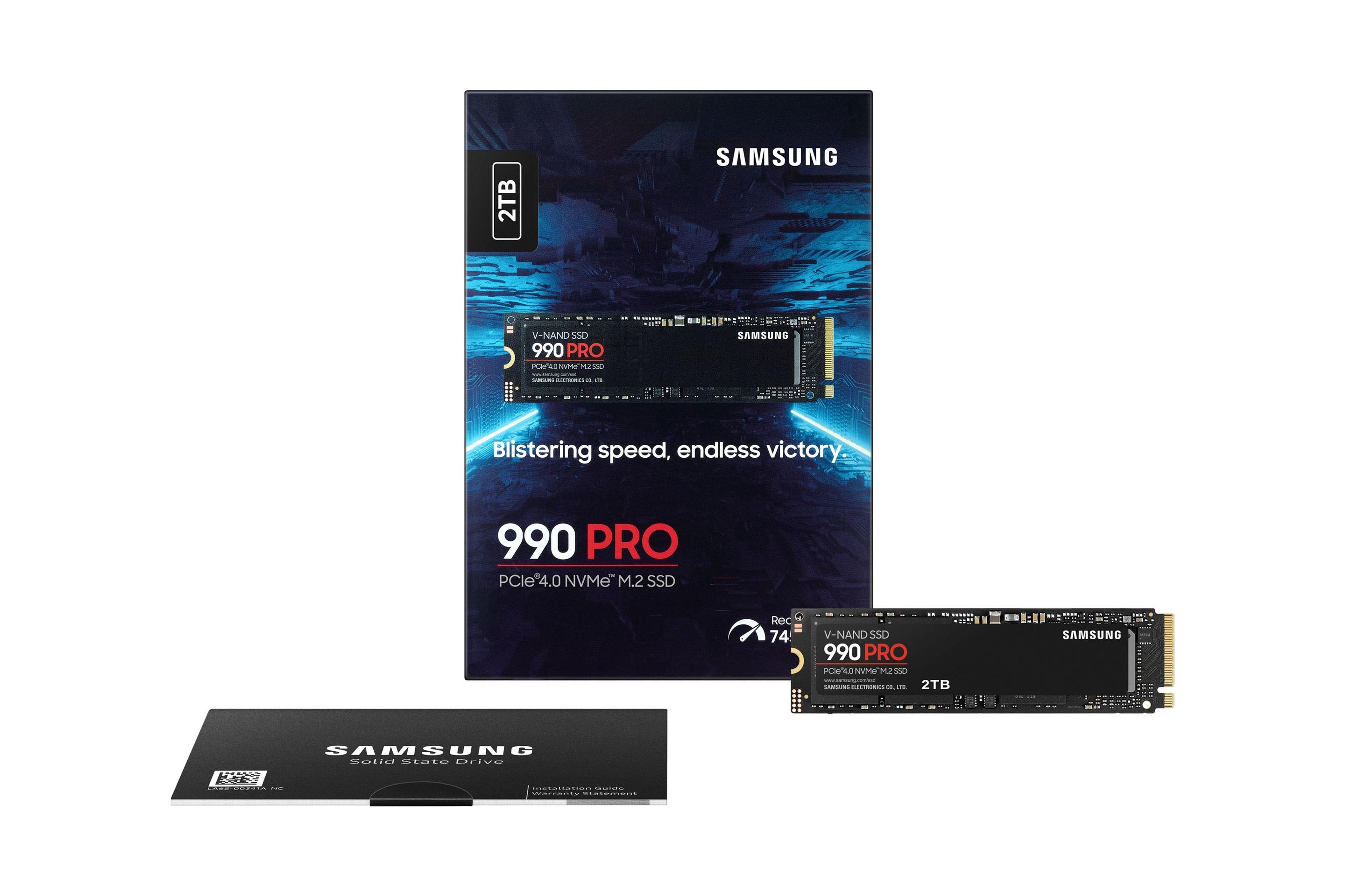 SSD SAMSUNG 990 PRO MZ-V9P2T0BW (2 TB - M.2 2280 - PCI Express 4.0 NVMe) — miniatura 8