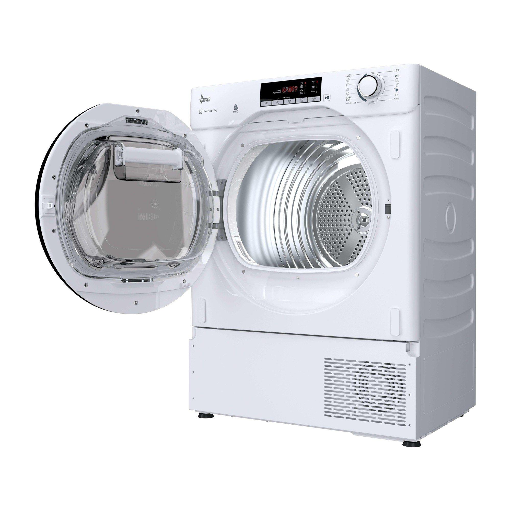 Máquina de Secar Roupa Encastre HOOVER BHTDH7A2TCES (Altura 85 cm - 85 cm - 7 kg - Branco) — miniatura 2