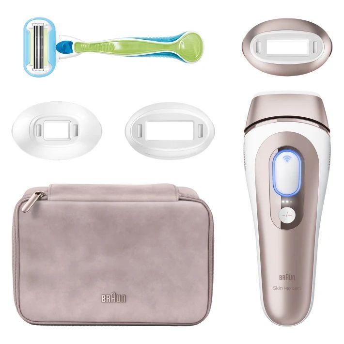 Depiladora IPL BRAUN Silk-Expert Pro PL7253 (Rosa dourado e Branco)