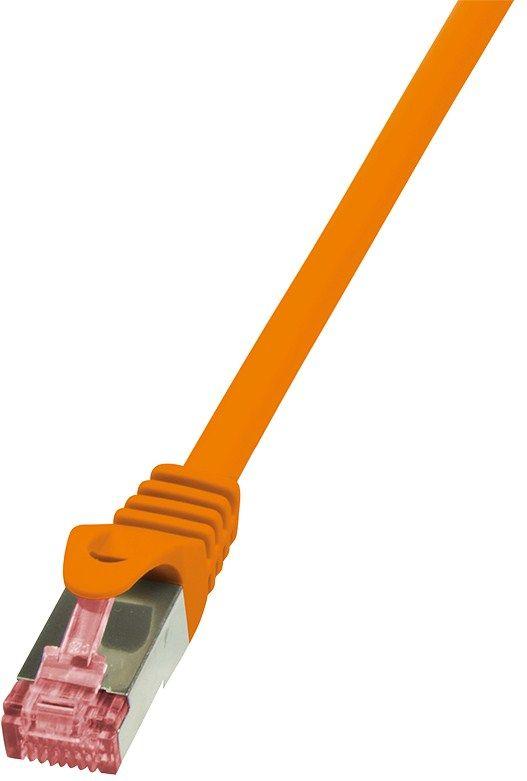 Cabo de Rede LOGILINK CQ2068S (3 m - Cat6 - RJ-45 - Laranja)