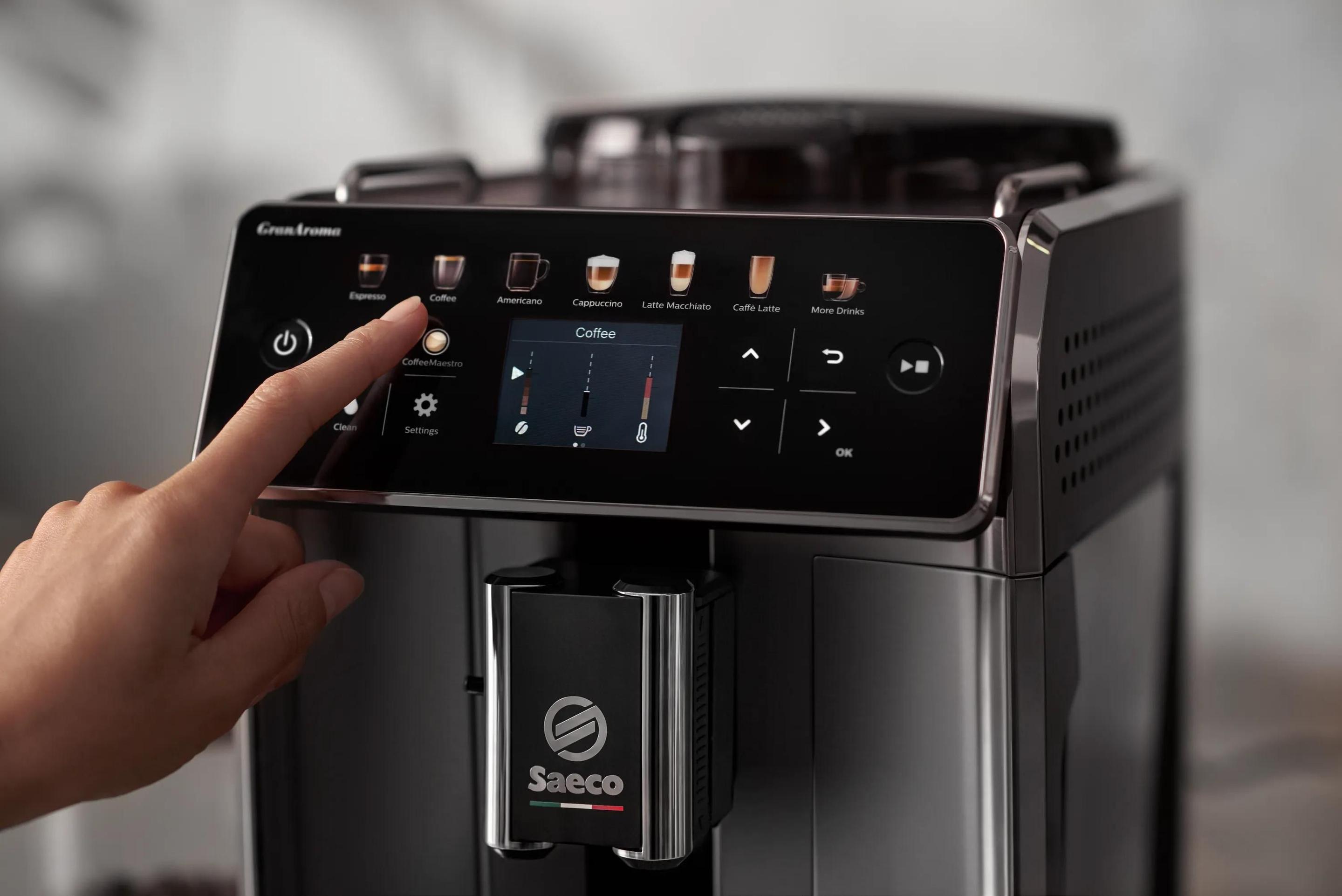 Máquina de Café Automática PHILIPS Saeco GranAroma SM6582/10 (Grãos de café - 1500 W - 15 bar) — miniatura 7