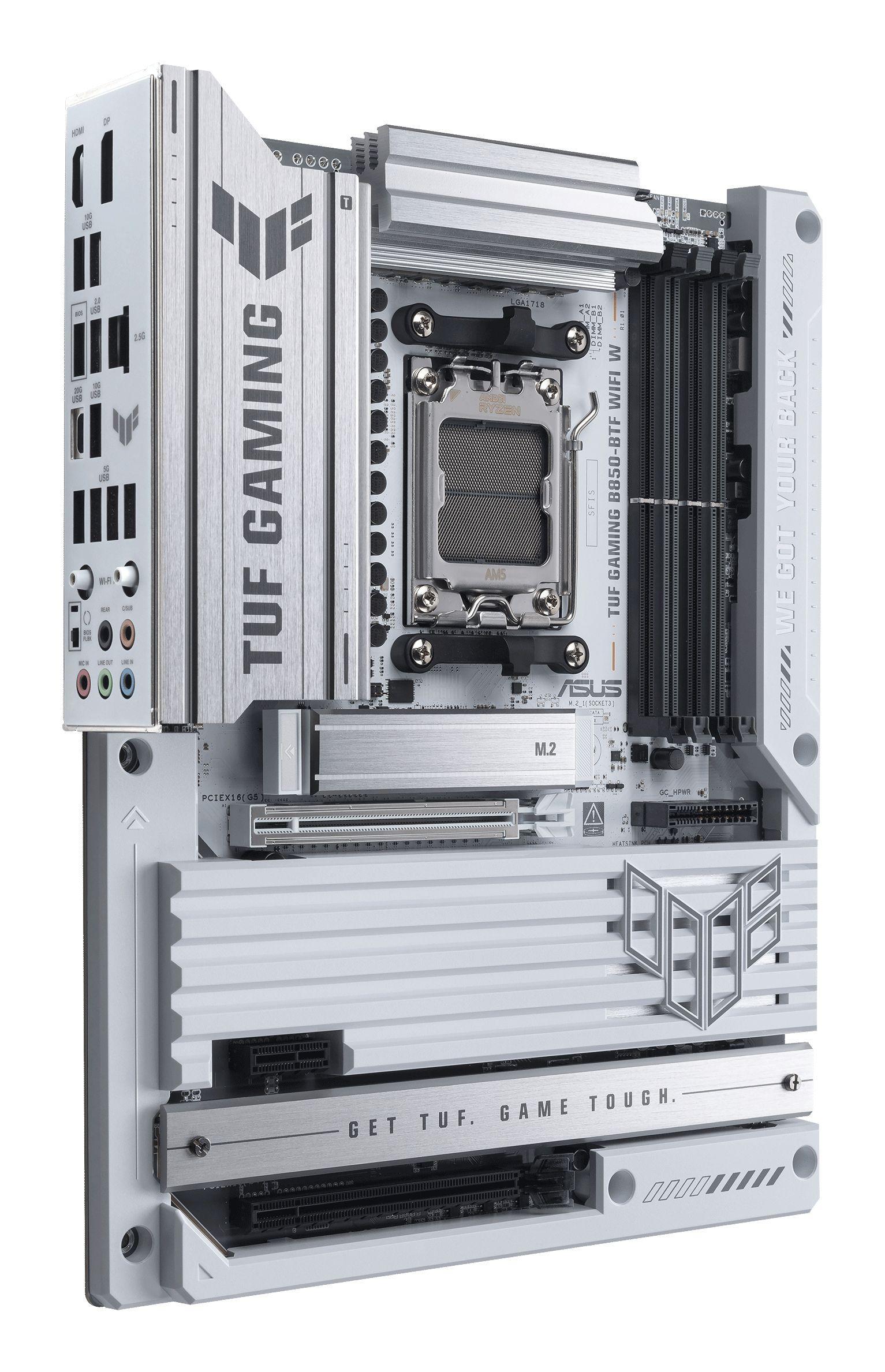 Motherboard ASUS TUF GAMING B850-BTF WIFI W (AM5 - ATX - Duplo canal - Branco), miniatura 4