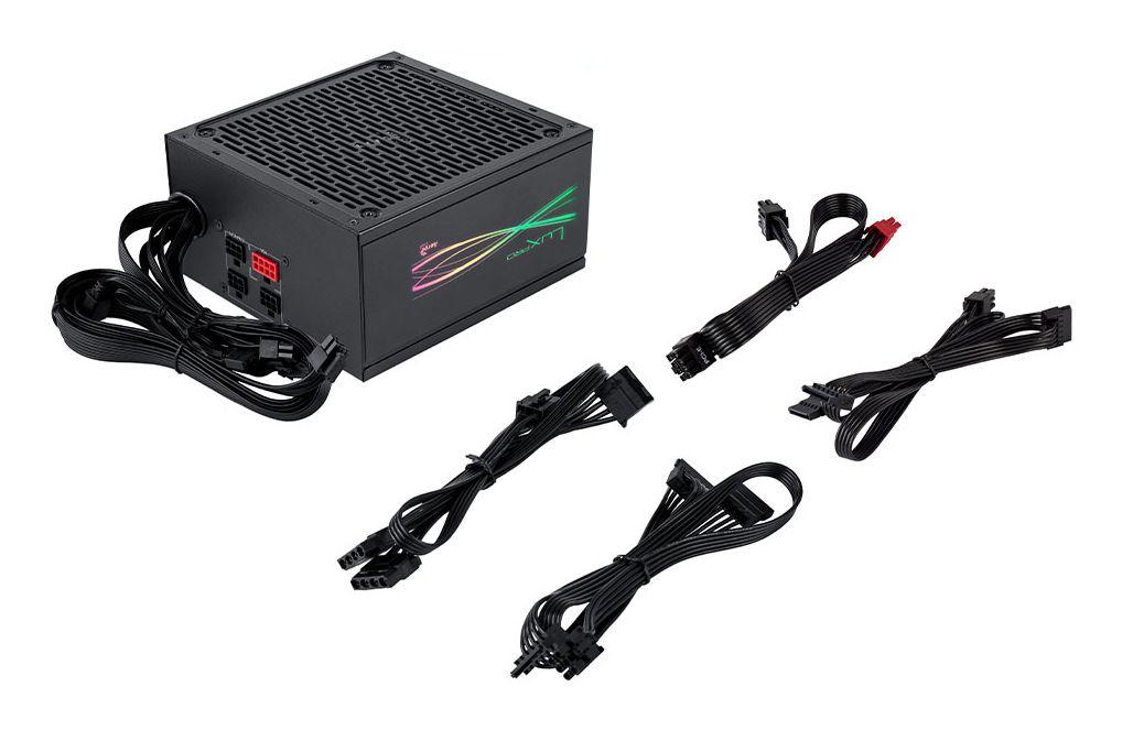 Fonte de Alimentação para PC AEROCOOL LUXPRORGB650M (ATX - 650 W - 80 PLUS Bronze - Preto), miniatura 4