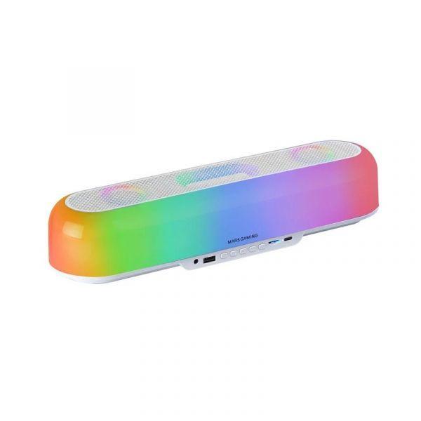 Barra de Som MARS GAMING MSBORBW (20 W - USB Type-A para USB Type-C - Branco) — miniatura 4