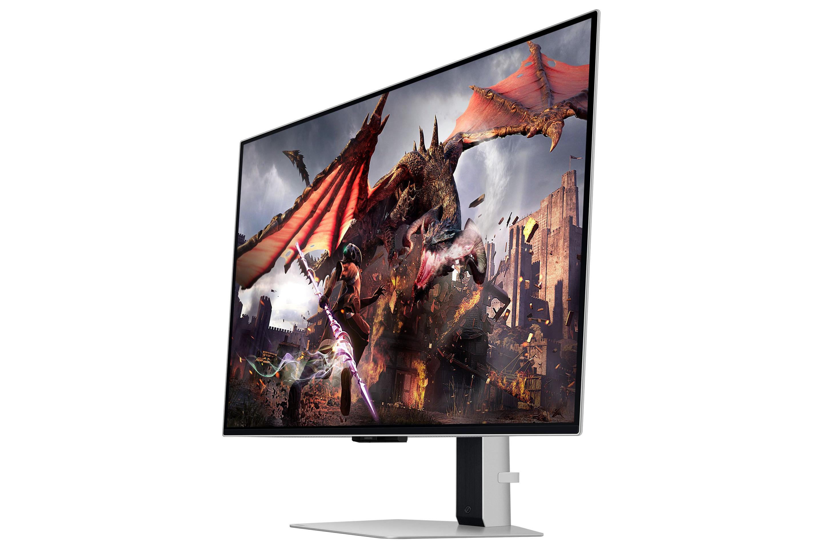 Monitor SAMSUNG G80SD (32" - OLED - 240 Hz - Prateado) — miniatura 6