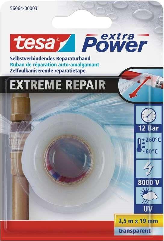 Fita de Reparação TESA Extra Power Extreme Repair (Transparente)