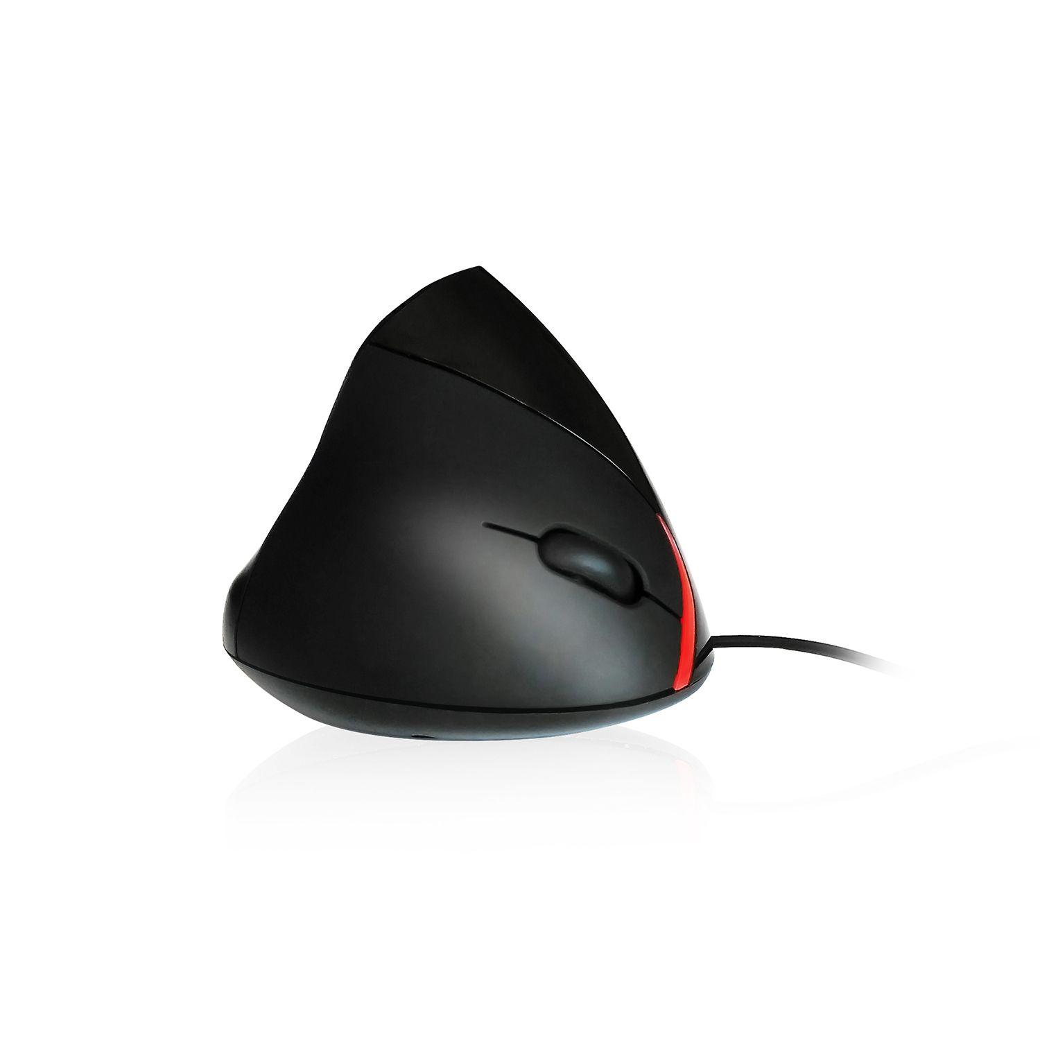 Rato EWENT EW3156 (Mão direita - 1000 DPI - Ótico - Preto/Vermelho), miniatura 2