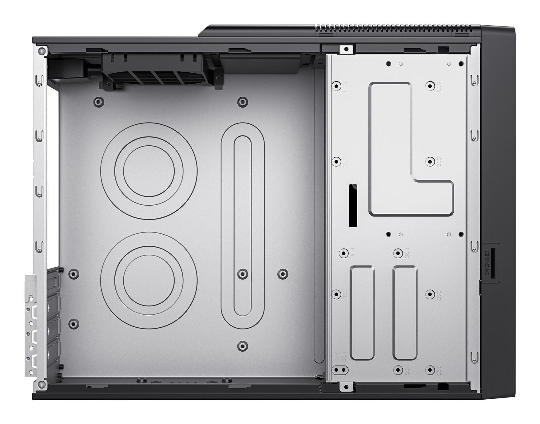 Caixa de Computador UNYKA UK2012 (Micro ATX, Mini-ITX - SFX - 300 W - Preto) — miniatura 3