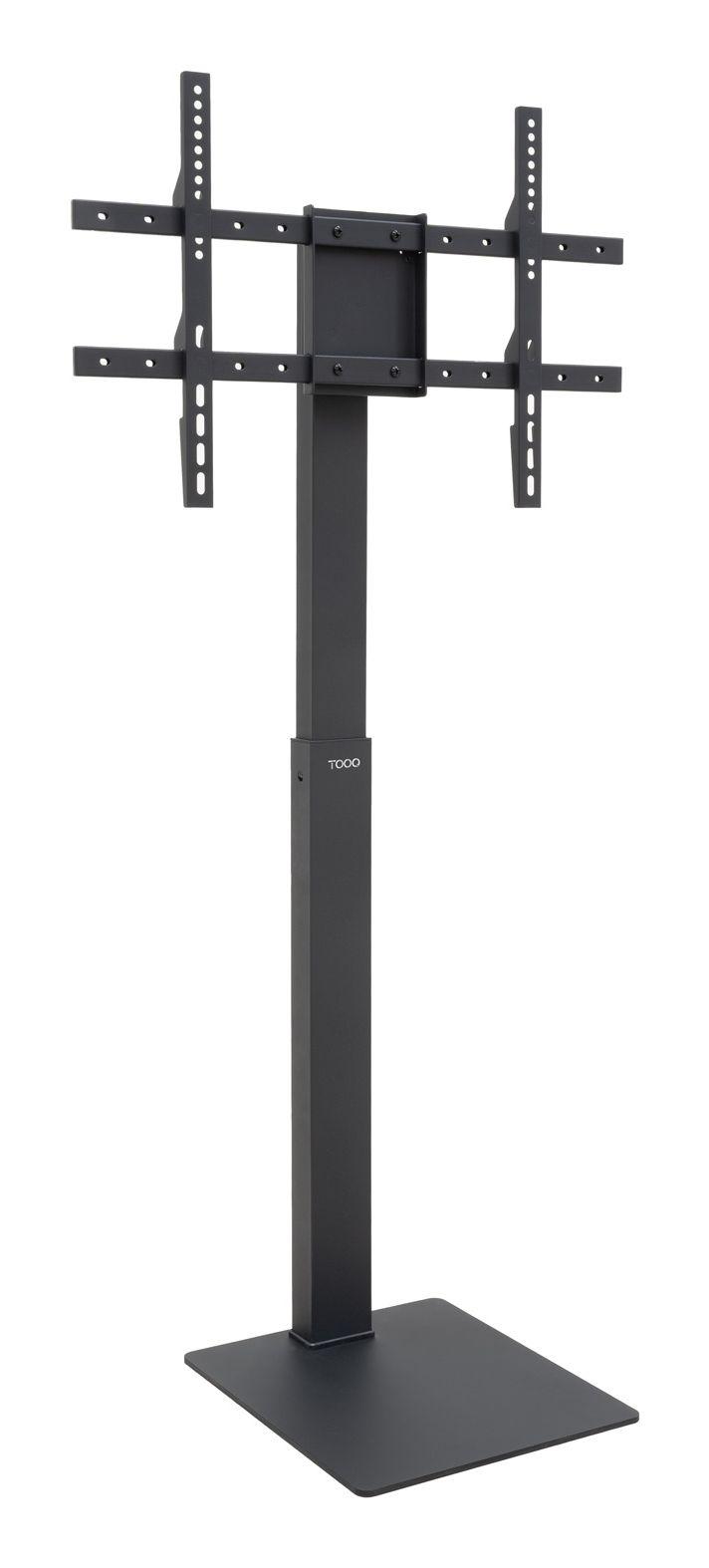 Suporte de Chão para TV TOOQ FS2286M-B (200 x 200-600 x 400 mm - 600 x 400 mm - 200 x 200 mm - Preto)
