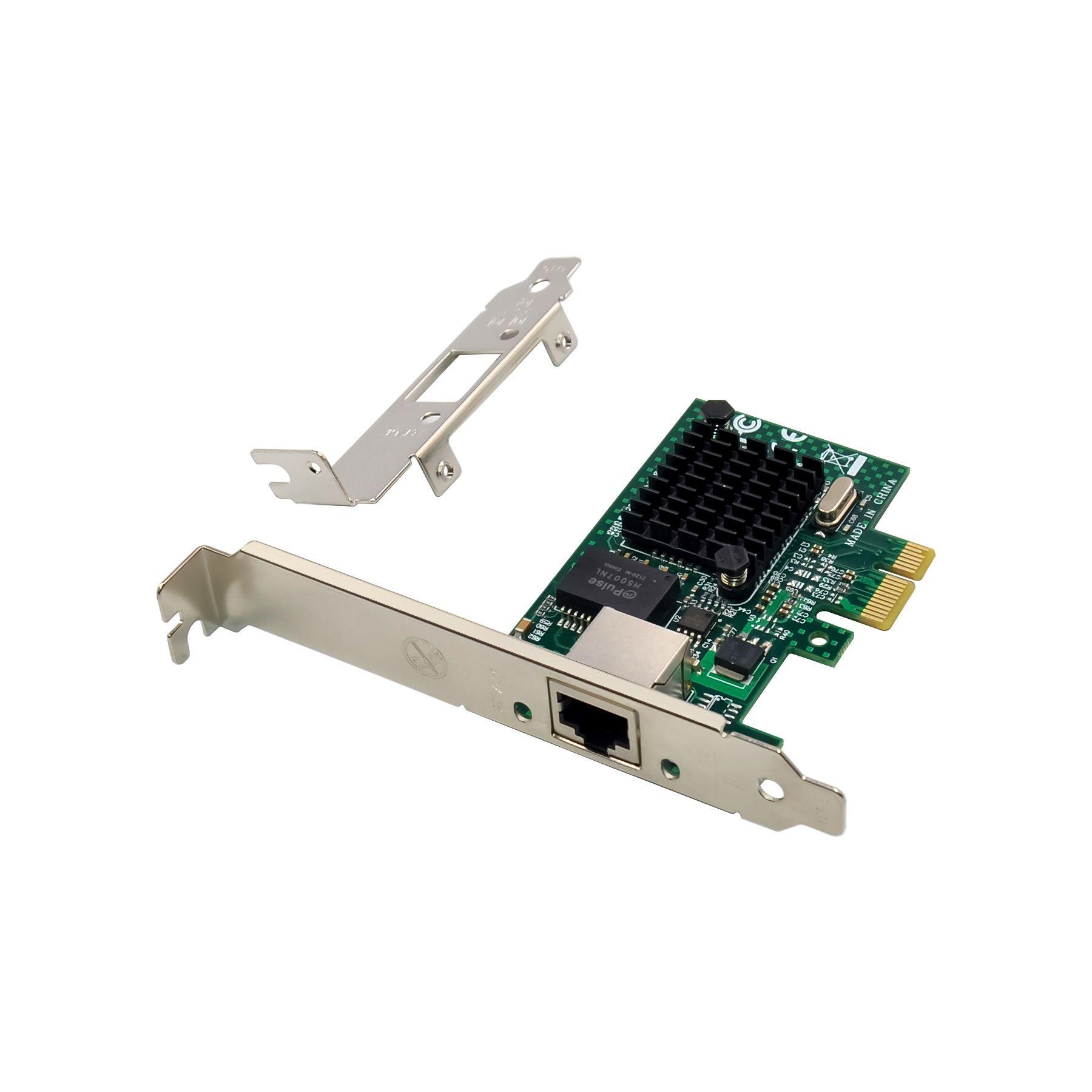 Placa de Rede LEVEL ONE GNC-0112 (PCI Express - 2000 Mbit/s - Preto/Verde/Prateado) — miniatura 3