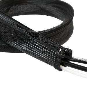 Manga de Cabos LOGILINK KAB0046 (Poliéster - Preto)