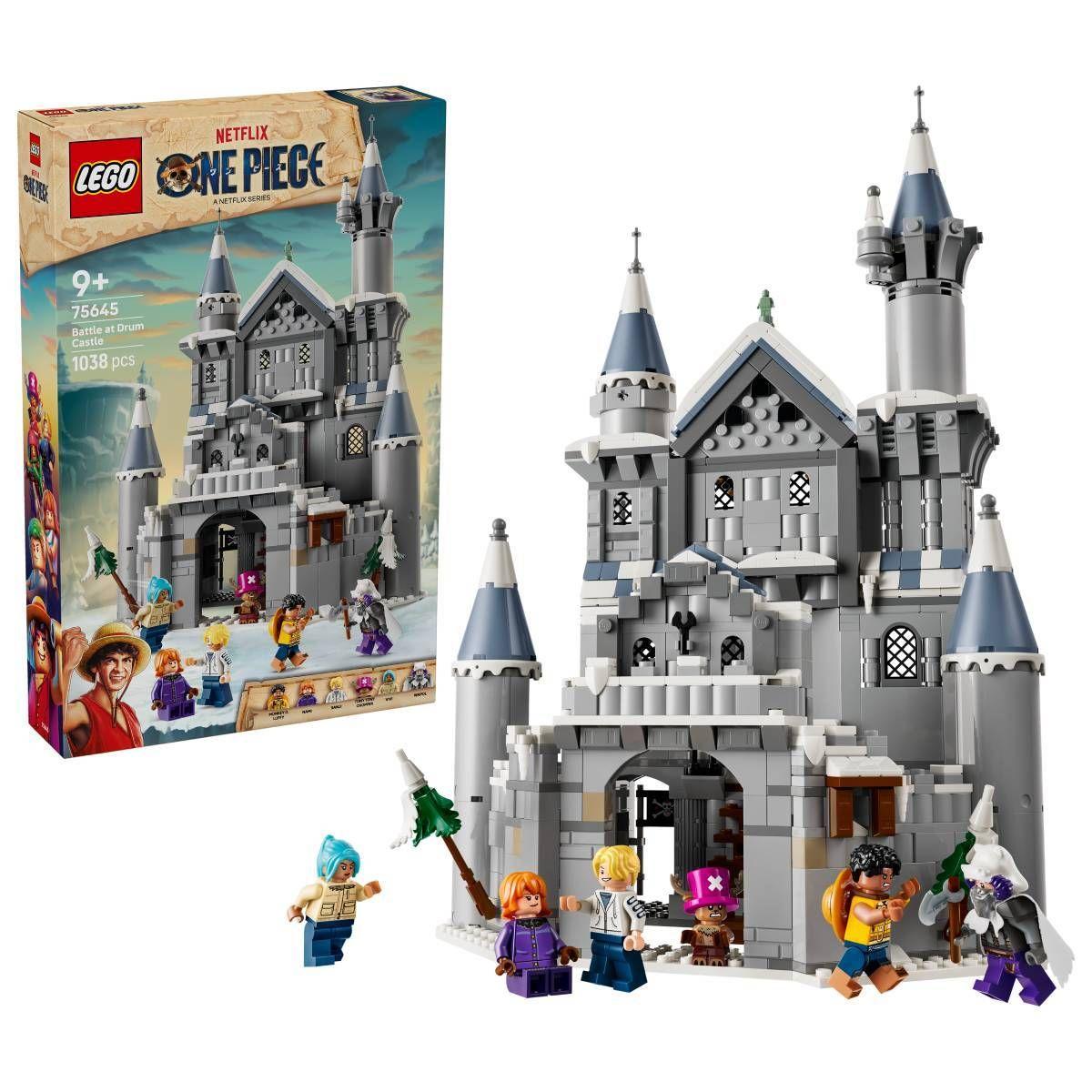 LEGO 75645 One Piece Batalha no Castelo de Drum (9+ anos - 1038 peças), miniatura 3