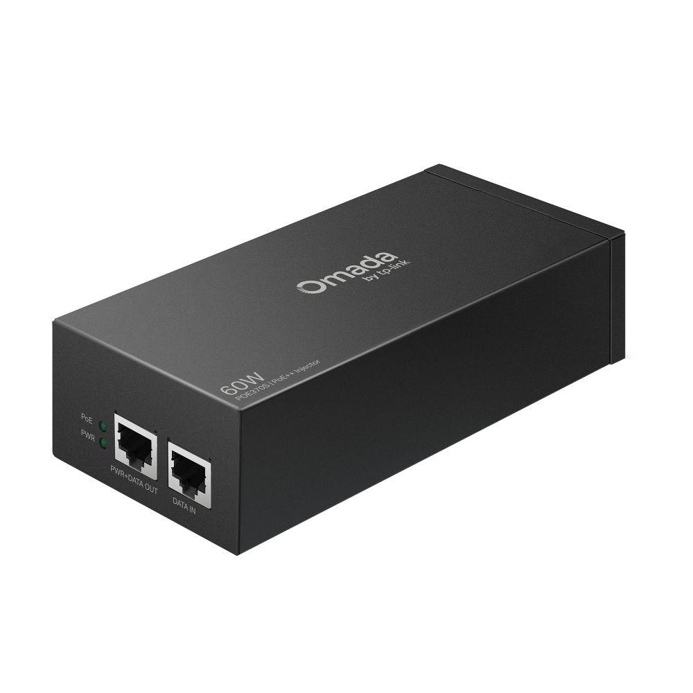 Injetor PoE TP-LINK Omada POE370S (10 Gigabit Ethernet - Preto), miniatura 2