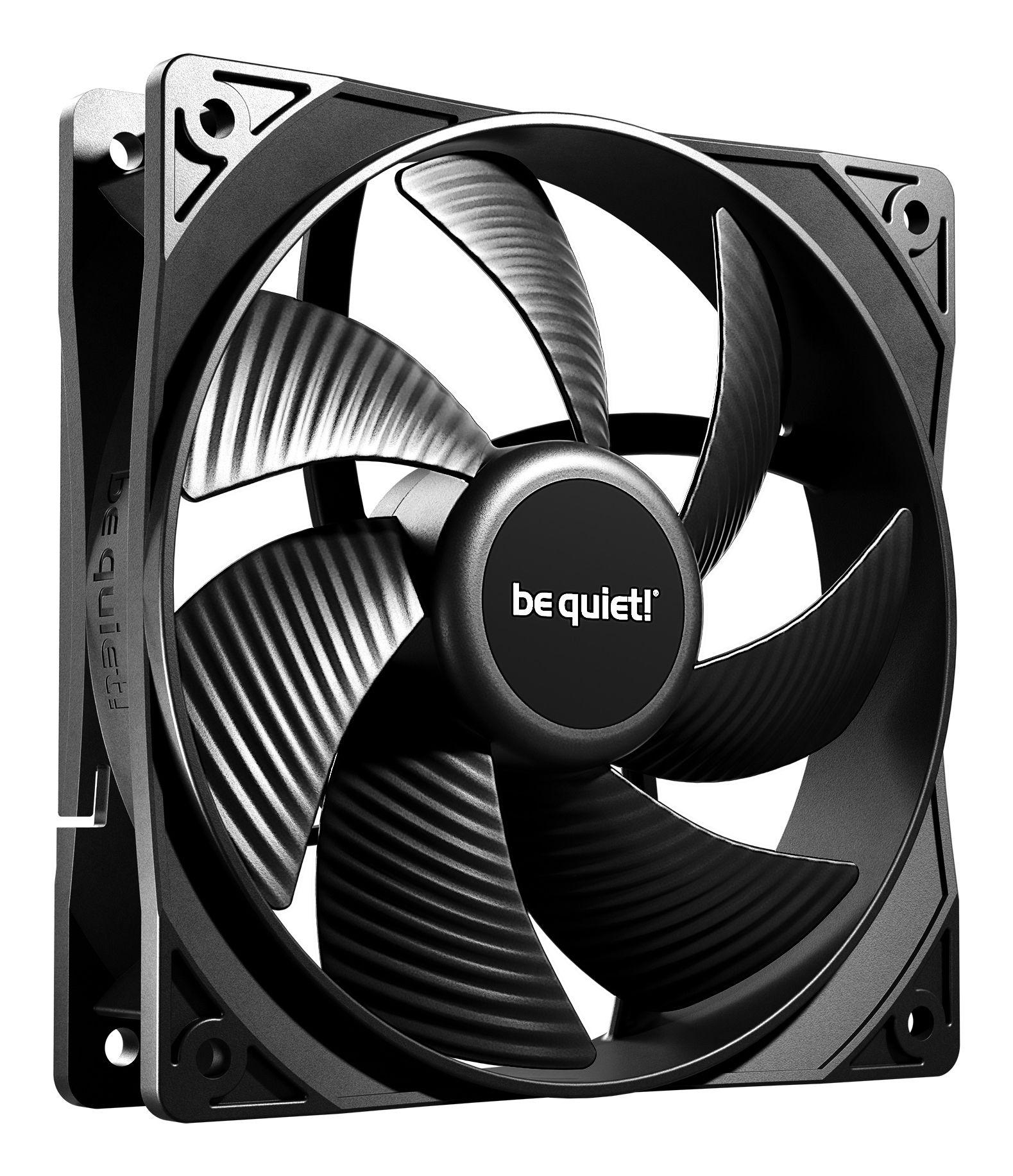 Ventoinhas BE QUIET! Pure Wings 3 120mm PWM 3-Pack (2,4 W - Preto)
