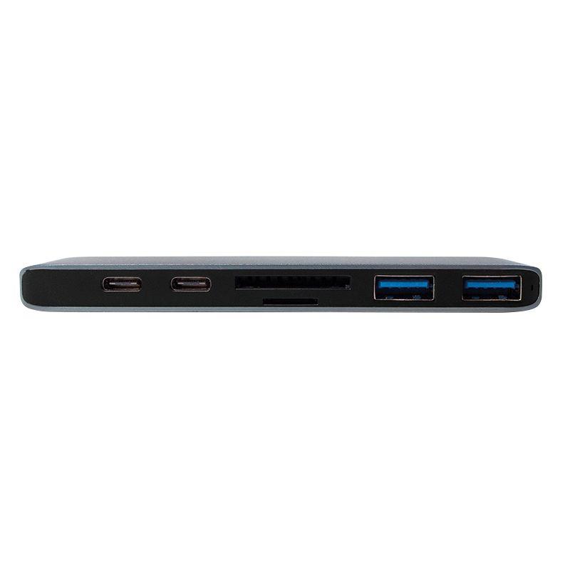 Hub USB-C LOGILINK UA0302 (Alumínio e Preto) — miniatura 5