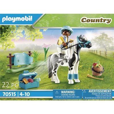 Pónei Colecionável PLAYMOBIL 70515 (Country - 4 anos), miniatura 3
