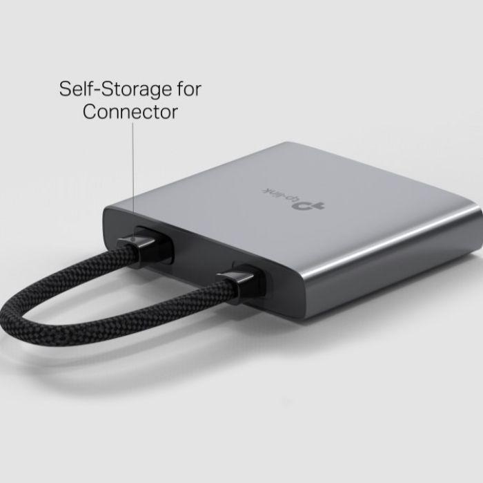 Hub USB-C TP-LINK UH3020C (0,18 m - USB Type-C - Cinzento) — miniatura 4