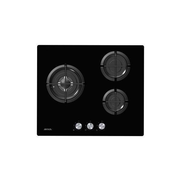 Placa a Gás ARTICA ACG60301 (Cristalgas - Mecânicos - Encastre) — miniatura 2