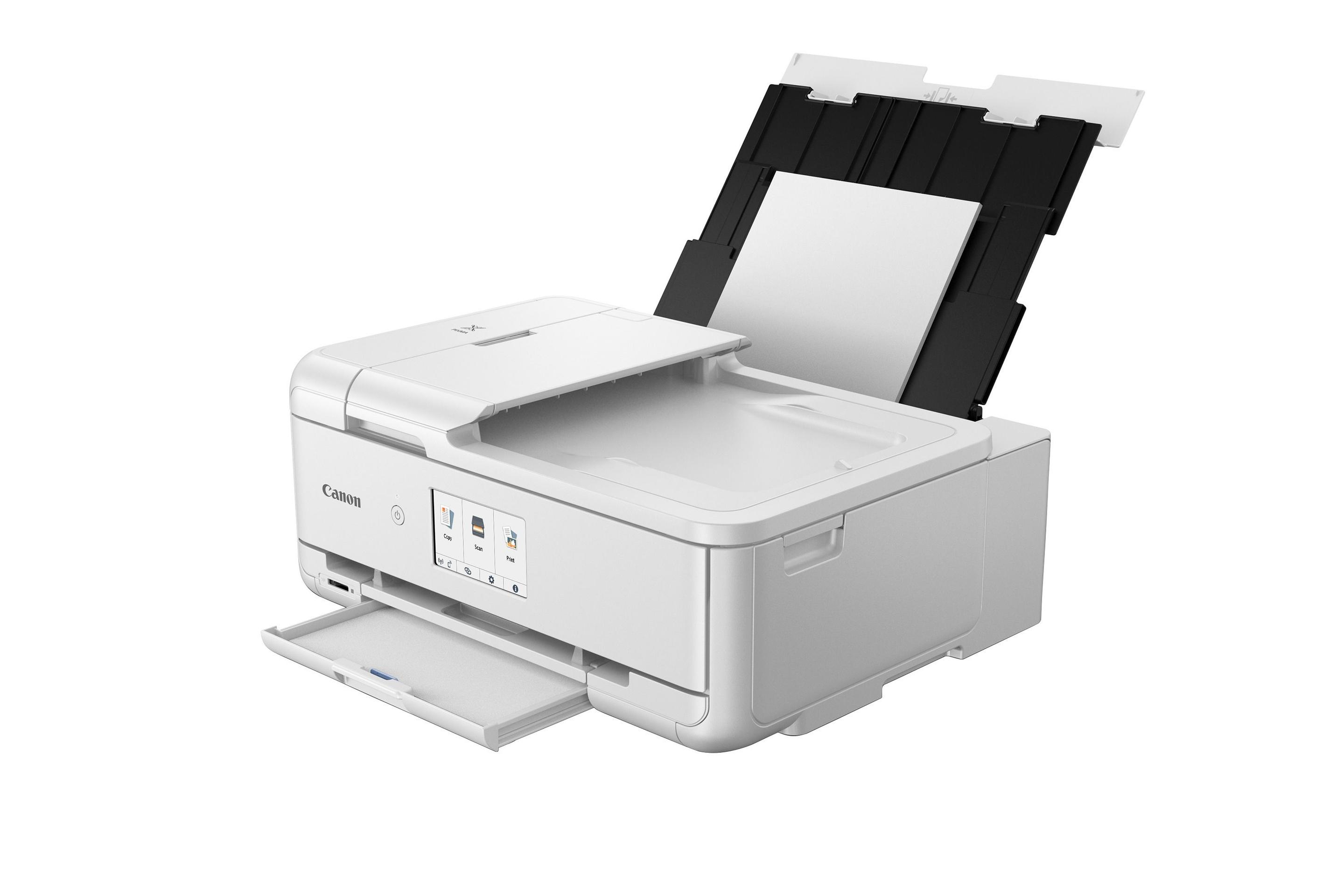 Impressora Multifunções CANON PIXMA TS9551Ca (A3 - Impressão a cores - 100 folhas - Branco)