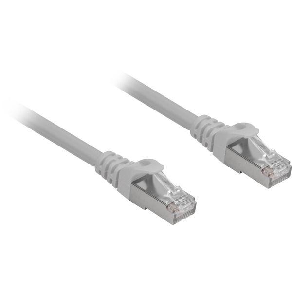 Cabo de Rede RJ45 SHARKOON Cat.6a SFTP (50 cm - Amarelo)