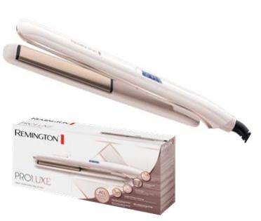 Alisador de Cabelo REMINGTON Proluxe S9100 (Cerâmica - Bege e Branco)