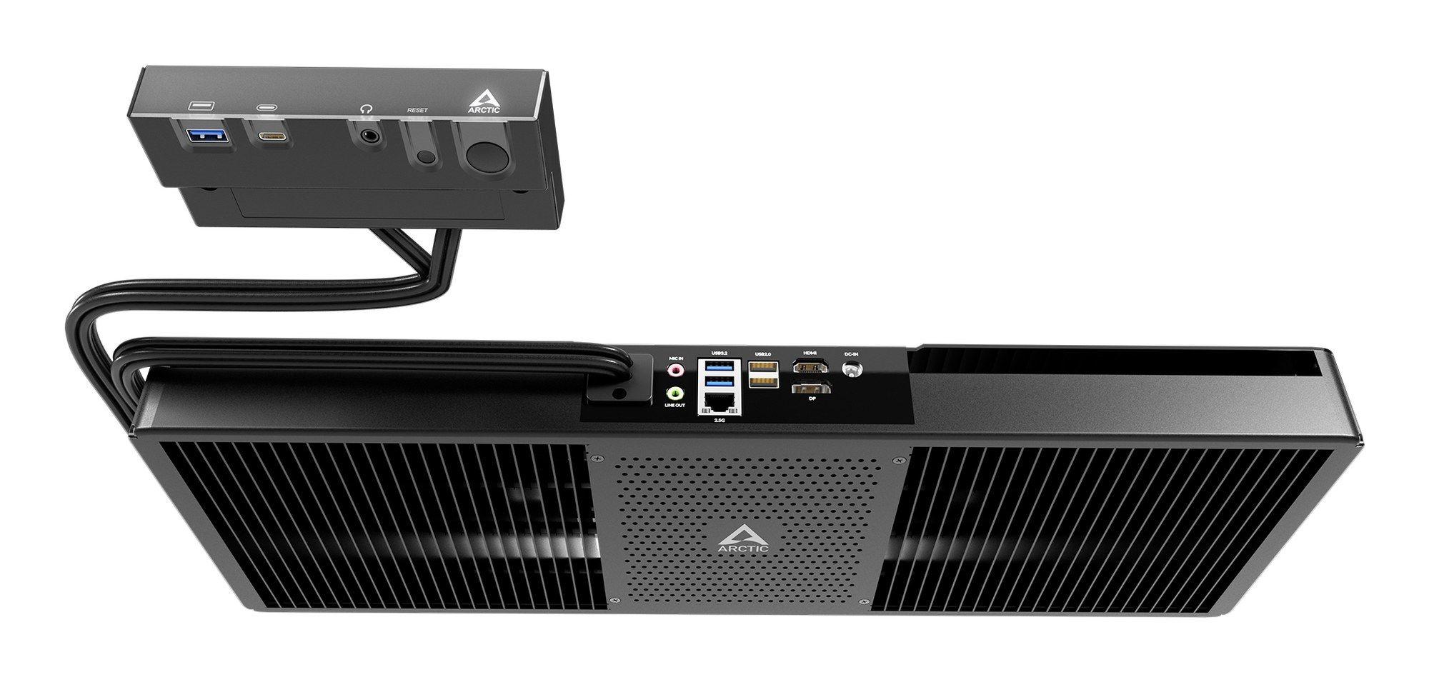 Mini PC ARCTIC Senza 5500GT (Windows 11 Home - AMD Ryzen 5 - 5500GT - Preto)