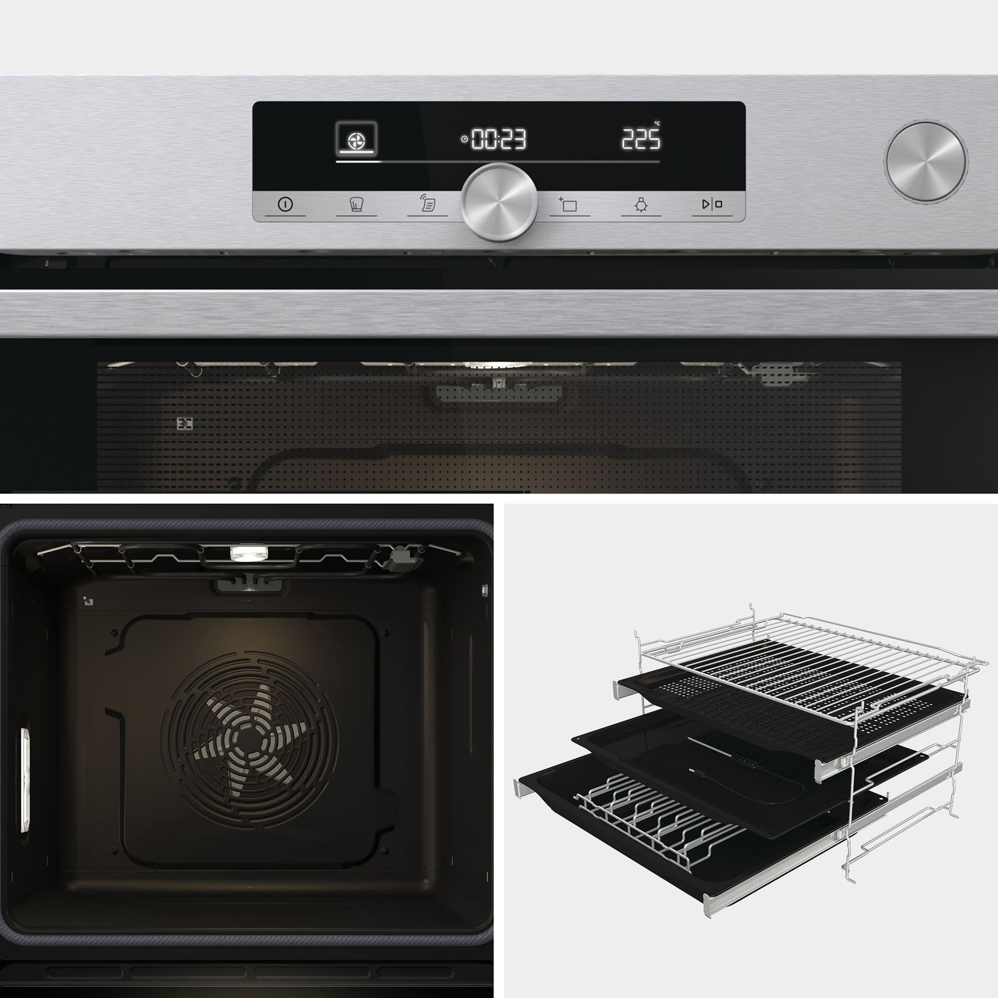Forno de Encastre HISENSE O643PX (Forno elétrico - 77 l - Pyroclean - Inox), miniatura 3