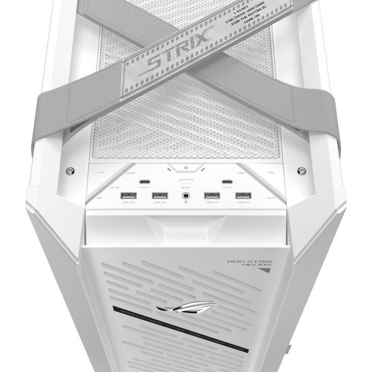 Caixa PC ASUS ROG Strix Helios II GX601S (ATX, EATX, micro-ATX, Mini-ITX - Midi Tower - EATX, Mini-ITX, ATX, micro-ATX - Branco) — miniatura 10