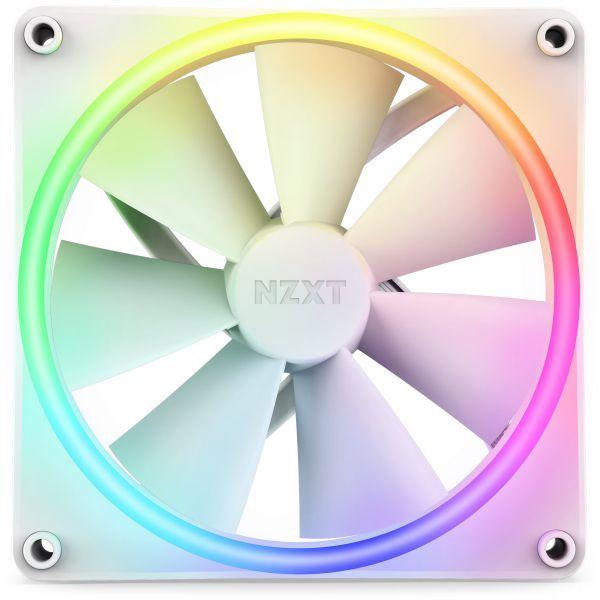 Ventoinha de Caixa NZXT F140 RGB DUO (Plástico e borracha - Azul, verde e vermelho - 3,12 W - Branco), miniatura 2