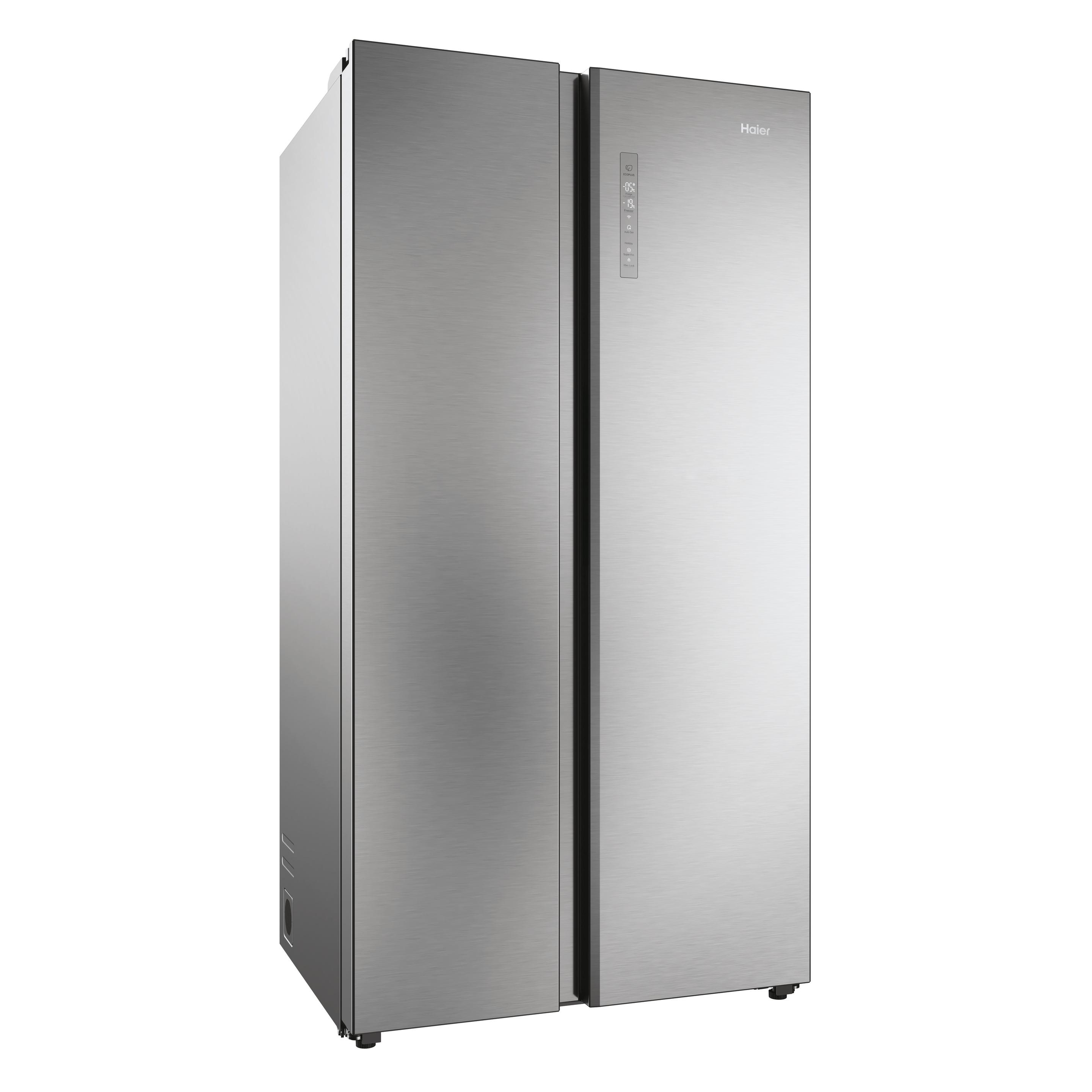 Frigorífico Americano Independente HAIER HSW79F18ANMM (611 L - 178x73x91 cm - Platina/Inox), miniatura 4