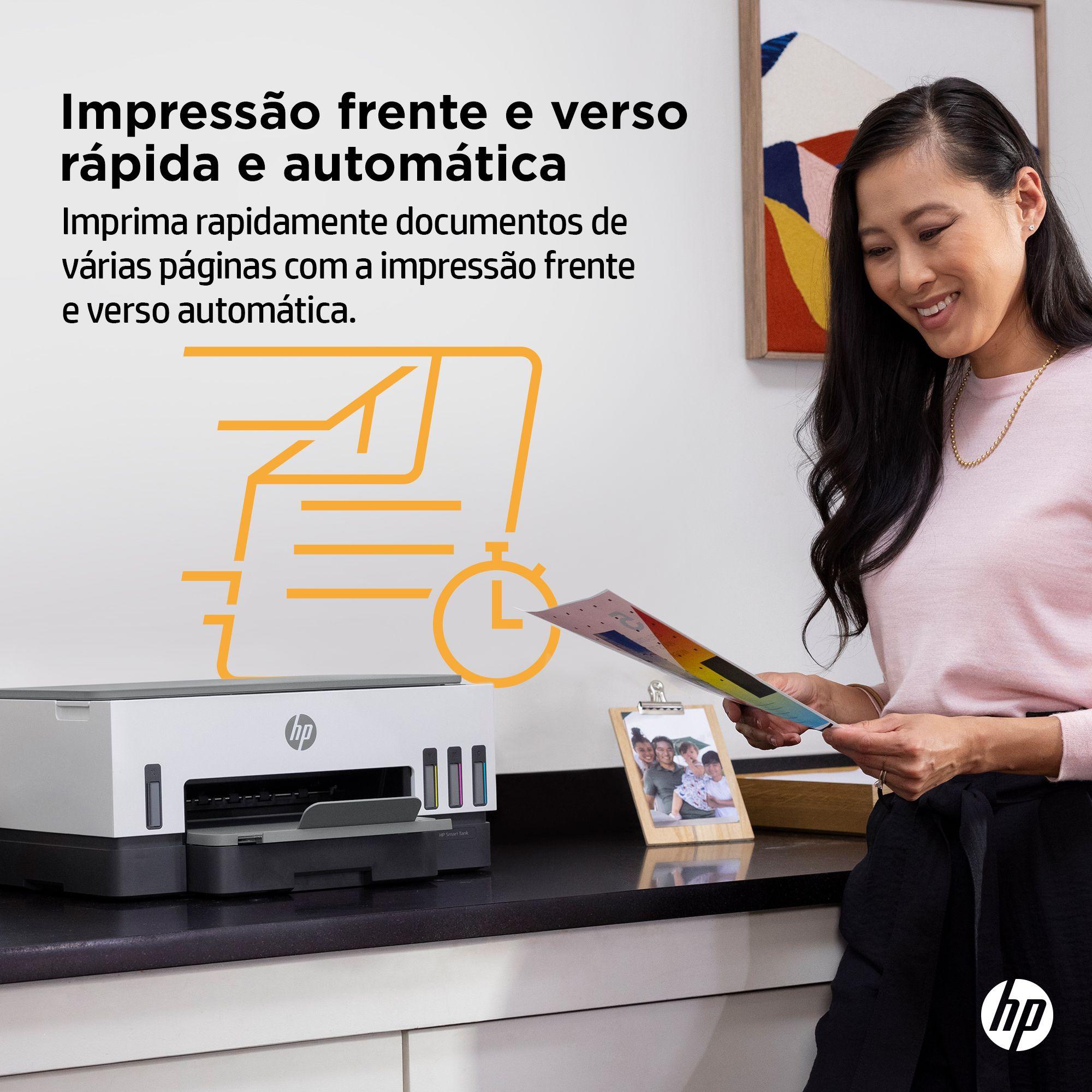 Impressora Multifunções HP Smart Tank 7005 (A4 - Impressão a cores - Branco e Cinzento), miniatura 10