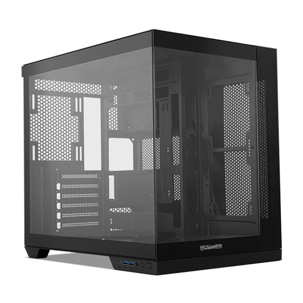 Caixa PC NOX Hummer Astra Neo (ATX, Micro-ATX, Mini-ITX - Mid Tower - Ferro, vidro temperado - Preto)