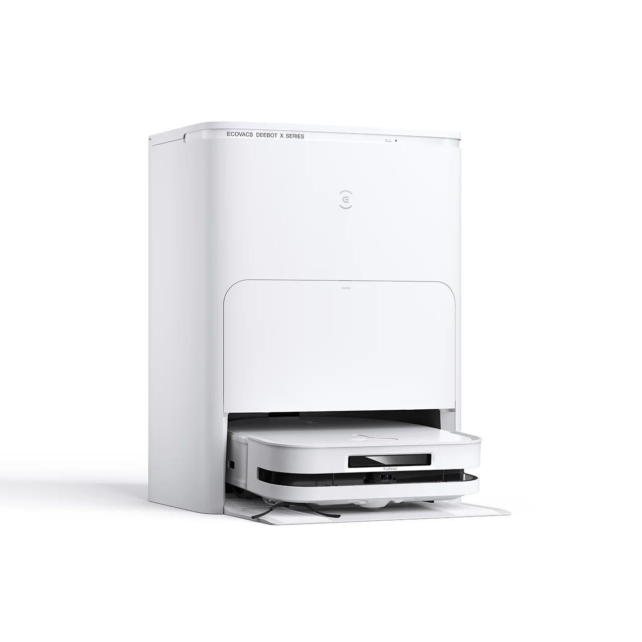 Robot Aspirador ECOVACS DEEBOT X5 OMNI (12,8 kPa - TrueDetect 3D 3.0 - 0,25 l - Branco)